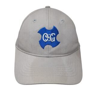 OSG Tool Strapback Hat Gray One Size Adjustable Embroidered Vent Holes